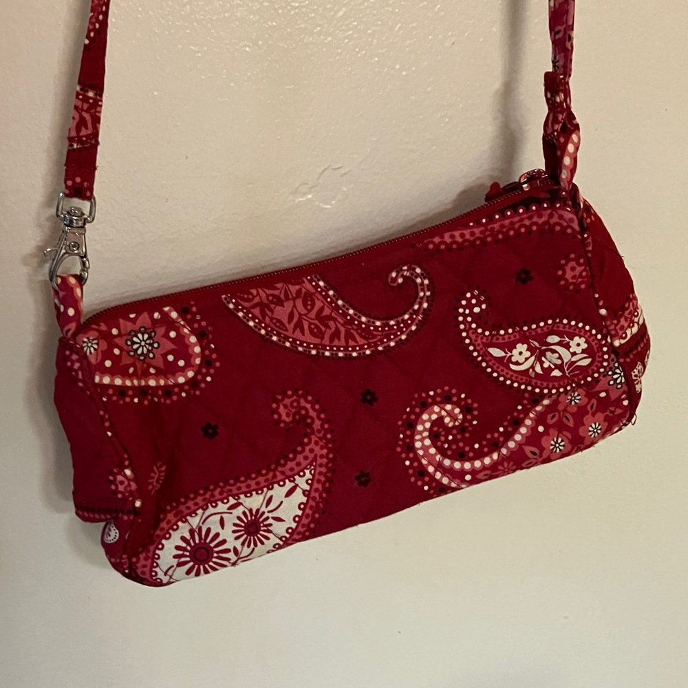 Vera Bradley Mini Crossbody mesa red paisley